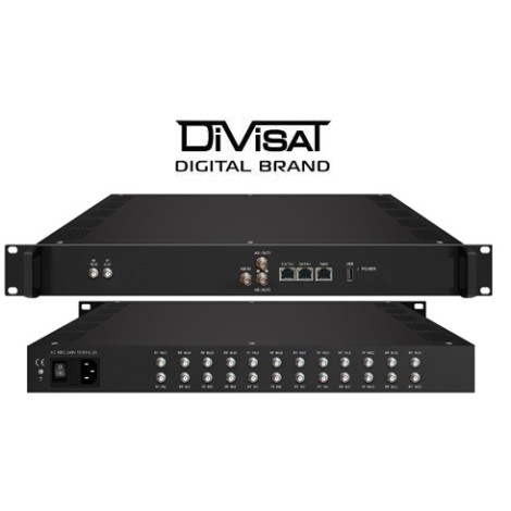 DİVİSAT - DİVİSAT - DiviSAT DT-2400 24X16 QAM HEADEND MODULATOR
