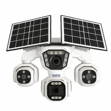 IOMA IO-SG407 4G SOLAR 4 LENS – 3 PTZ 10X DİJİTAL  ZOOM