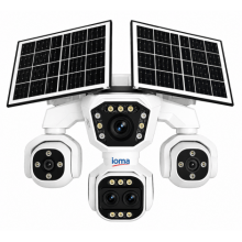 IOMA IO-SG408 4G SOLAR 5 LENS – 1 PTZ 18X DİJİTAL ZOOM